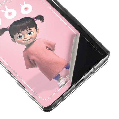 Disney Monsters Inc. Boo Portrait Galaxy Z Fold2 5G Skin