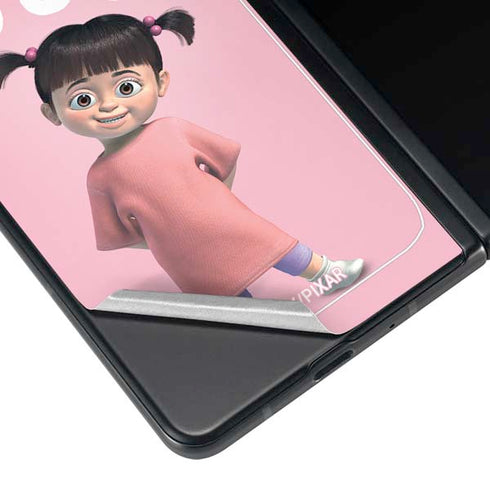 Disney Monsters Inc. Boo Portrait Galaxy Z Fold3 5G Skin