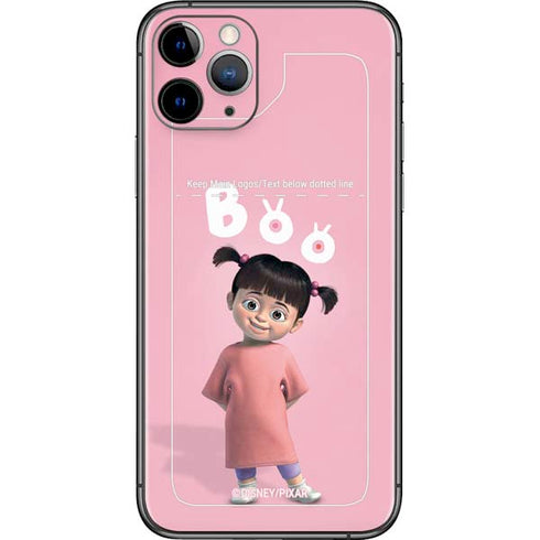 Disney Monsters Inc. Boo Portrait iPhone 11 Pro Skin