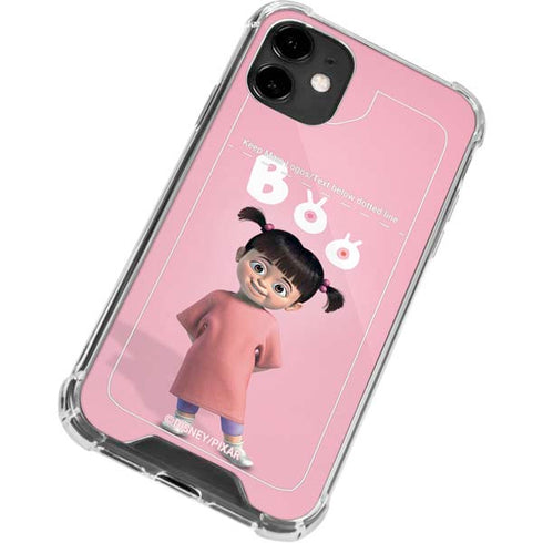 Disney Monsters Inc. Boo Portrait iPhone 12 Clear Case