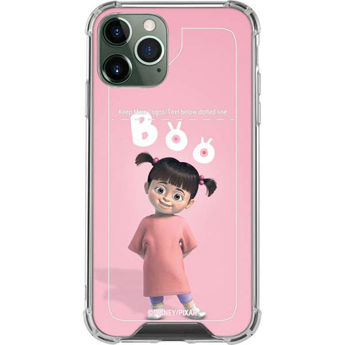 Disney Monsters Inc. Boo Portrait iPhone 12 Pro Clear Case