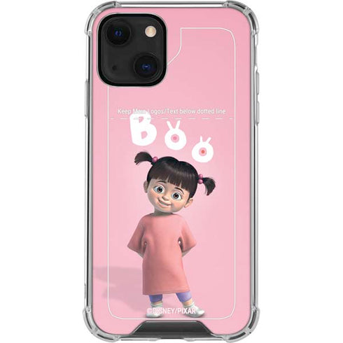 Disney Monsters Inc. Boo Portrait iPhone 13 Mini Clear Case