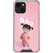 Disney Monsters Inc. Boo Portrait iPhone 13 Mini Clear Case