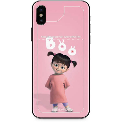 Disney Monsters Inc. Boo Portrait iPhone X Skin