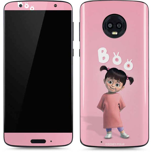 Disney Monsters Inc. Boo Portrait Moto G6 Skin