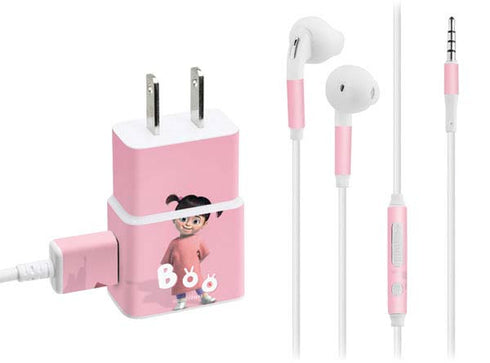 Disney Monsters Inc. Boo Portrait Phone Charger Skin