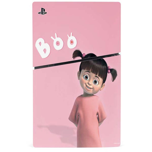 Disney Monsters Inc. Boo Portrait PS5 Slim Digital Edition Bundle Skin