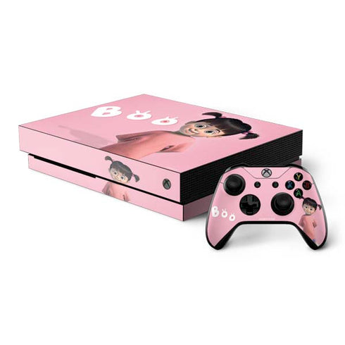 Disney Monsters Inc. Boo Portrait Xbox One X Bundle Skin