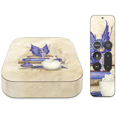Amy Brown Bookworm Fairy Apple TV Skin