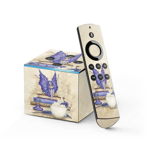 Amy Brown Bookworm Fairy Fire TV Cube Skin