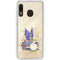 Amy Brown Bookworm Fairy Galaxy A20 Clear Case