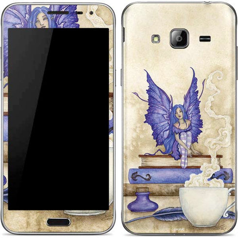 Amy Brown Bookworm Fairy Galaxy J3 Skin
