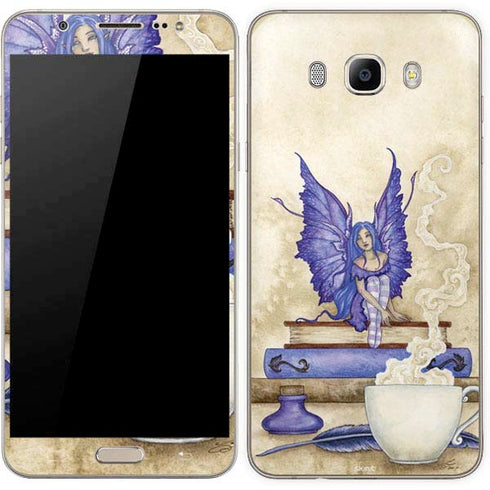 Amy Brown Bookworm Fairy Galaxy J7 Skin