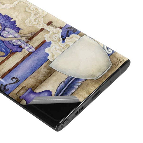 Amy Brown Bookworm Fairy Galaxy Note 10 Plus Skin