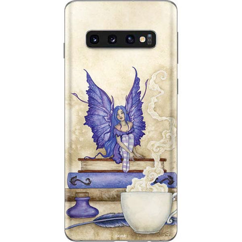 Amy Brown Bookworm Fairy Galaxy S10 Skin