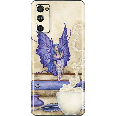 Amy Brown Bookworm Fairy Galaxy S20 Fan Edition Skin