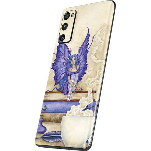 Amy Brown Bookworm Fairy Galaxy S20 Fan Edition Skin