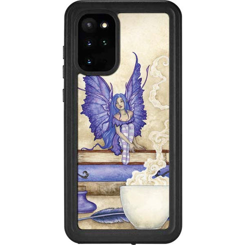 Amy Brown Bookworm Fairy Galaxy S20 Plus Waterproof Case