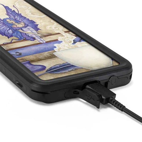 Amy Brown Bookworm Fairy Galaxy S20 Plus Waterproof Case
