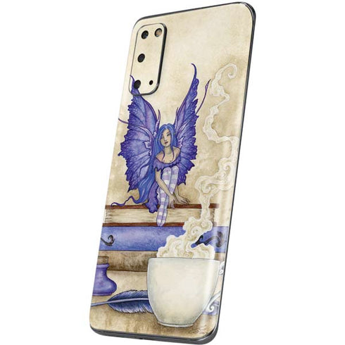 Amy Brown Bookworm Fairy Galaxy S20 Skin