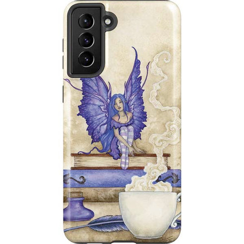 Amy Brown Bookworm Fairy Galaxy S21 Plus 5G Pro Case