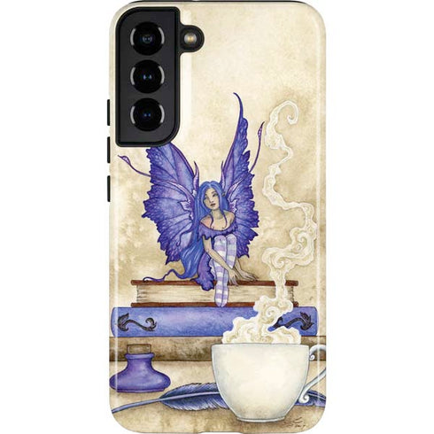 Amy Brown Bookworm Fairy Galaxy S22 Plus Pro Case