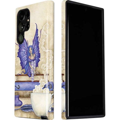 Amy Brown Bookworm Fairy Galaxy S22 Ultra Pro Case