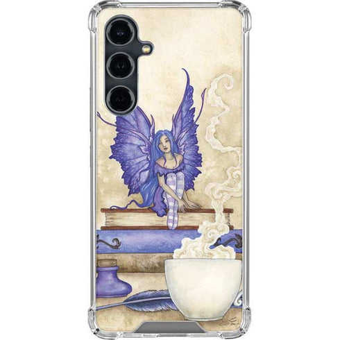 Bookworm Fairy by Amy Brown Galaxy S23 FE Clear Case