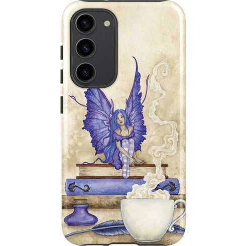 Amy Brown Bookworm Fairy Galaxy S23 Plus Pro Case