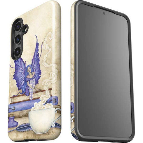 Bookworm Fairy by Amy Brown Galaxy S24 Impact Case