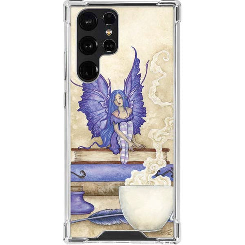 Bookworm Fairy by Amy Brown Galaxy S24 Ultra Clear Case
