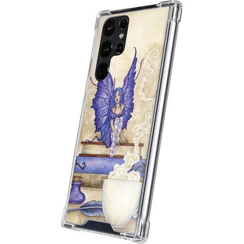 Bookworm Fairy by Amy Brown Galaxy S24 Ultra Clear Case