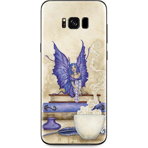 Amy Brown Bookworm Fairy Galaxy S8 Skin