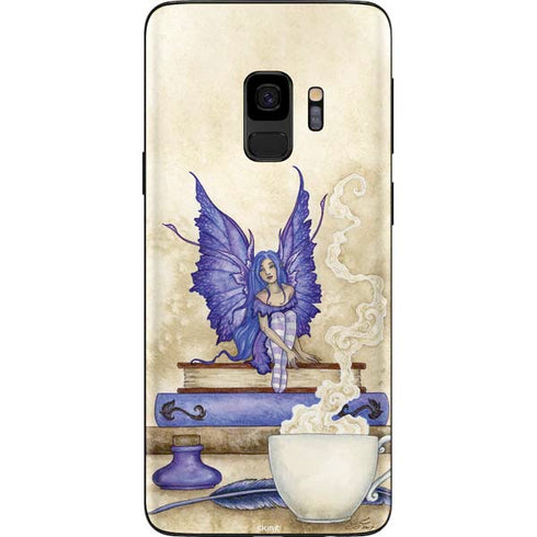 Amy Brown Bookworm Fairy Galaxy S9 Skin