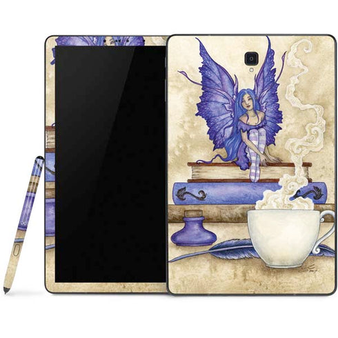 Amy Brown Bookworm Fairy Samsung Galaxy Tab Skin