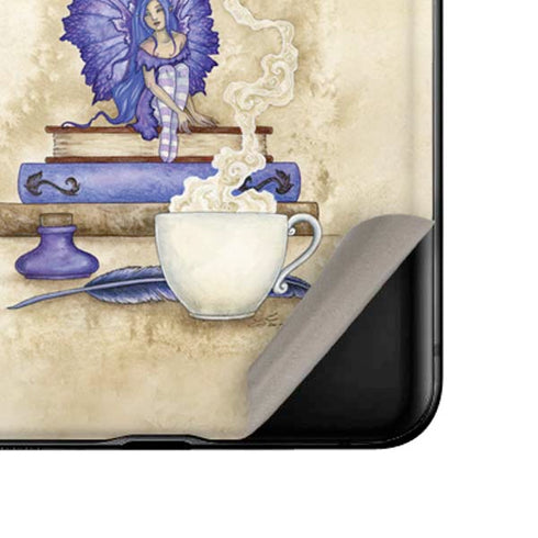 Amy Brown Bookworm Fairy Galaxy Z Flip Skin