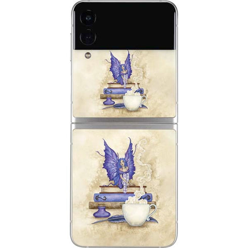 Amy Brown Bookworm Fairy Galaxy Z Flip3 5G Skin
