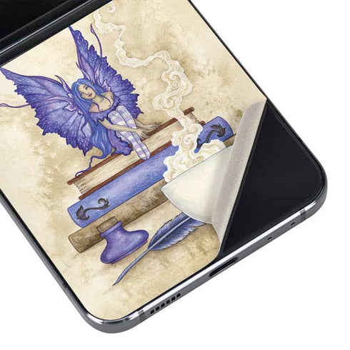 Bookworm Fairy by Amy Brown Galaxy Z Flip5 5G Skin