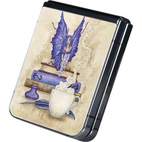 Bookworm Fairy by Amy Brown Galaxy Z Flip5 5G Skin