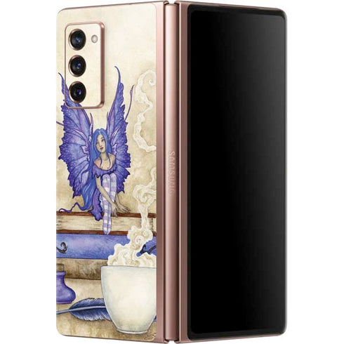 Amy Brown Bookworm Fairy Galaxy Z Fold2 5G Skin