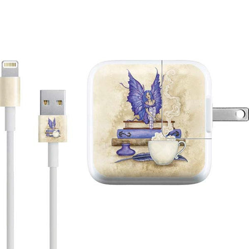 Amy Brown Bookworm Fairy iPad Charger (10W USB) Skin