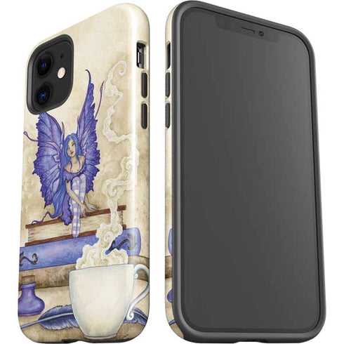 Amy Brown Bookworm Fairy iPhone 12 Impact Case