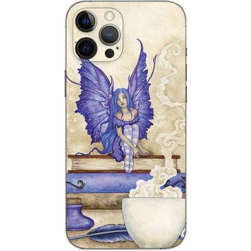 Amy Brown Bookworm Fairy iPhone 12 Pro Max Skin