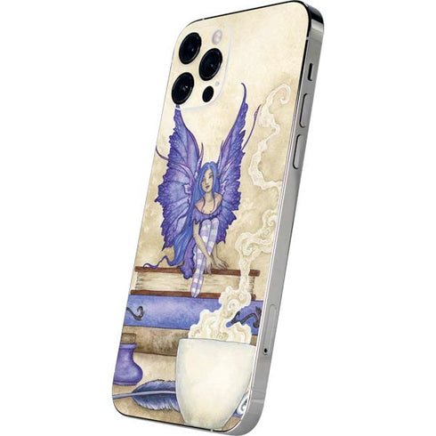Amy Brown Bookworm Fairy iPhone 12 Pro Skin