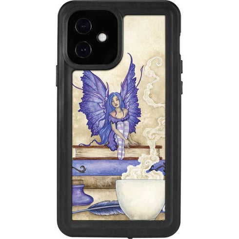 Amy Brown Bookworm Fairy iPhone 12 Waterproof Case