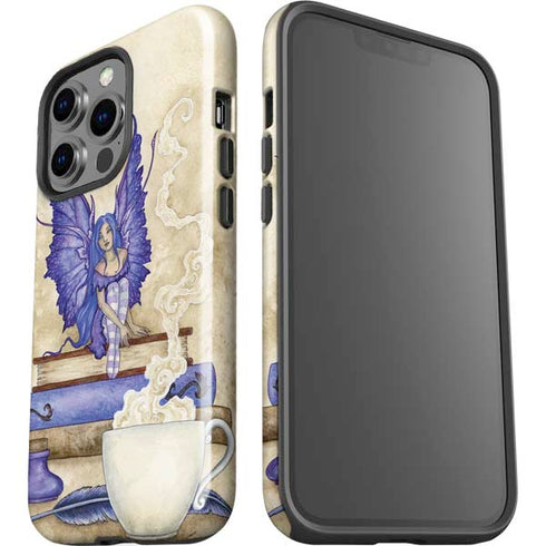 Amy Brown Bookworm Fairy iPhone 13 Pro Impact Case