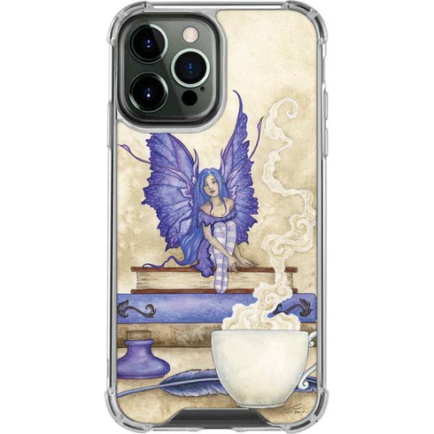Bookworm Fairy by Amy Brown iPhone 15 Pro Max Clear Case
