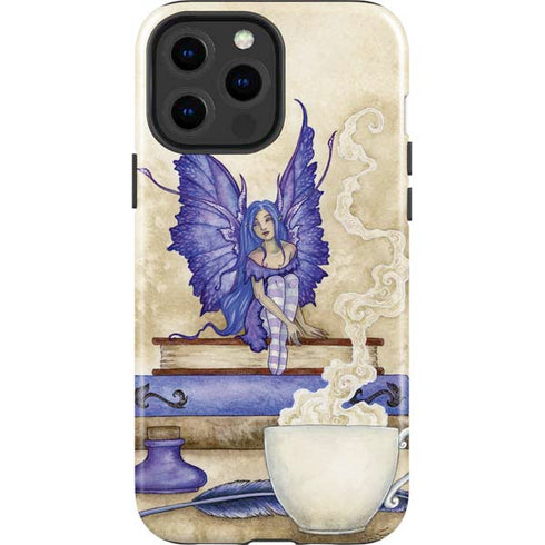 Bookworm Fairy by Amy Brown iPhone 15 Pro Max Impact Case