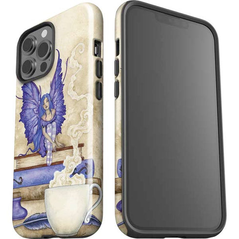 Bookworm Fairy by Amy Brown iPhone 15 Pro Max Impact Case