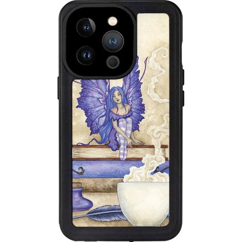 Amy Brown Bookworm Fairy iPhone 14 Pro Waterproof Case